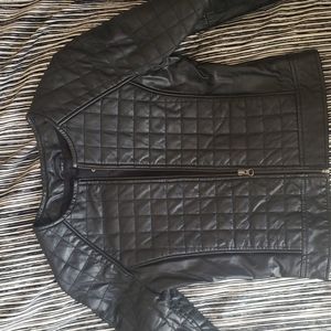 Asos Black Moto Leather Jacket